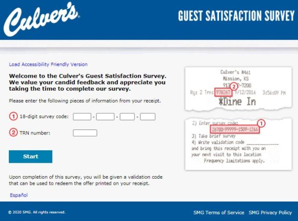 Tellculvers - Take Culver's Survey & Win Free Ice Cream