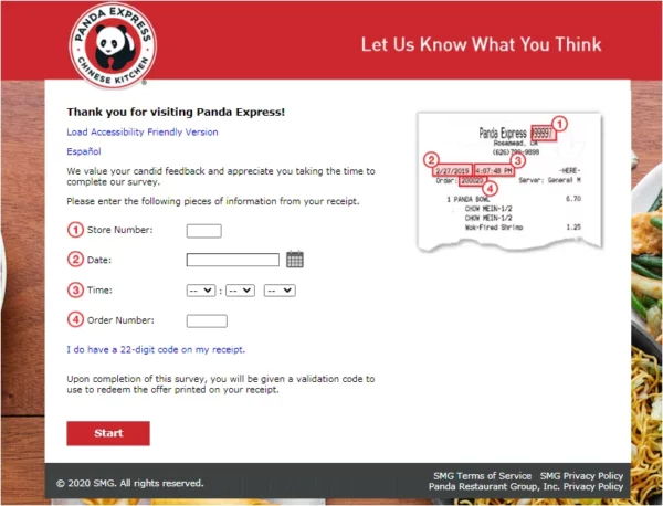panda online survey